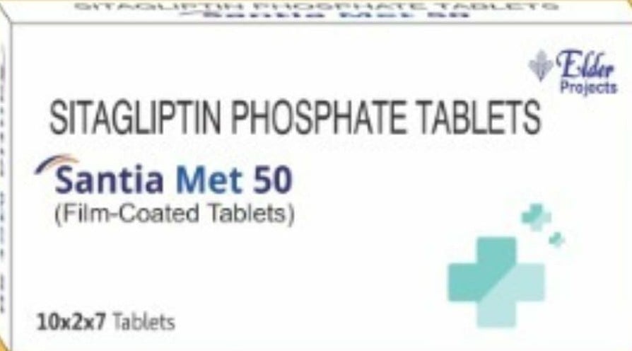سینٹیا میٹ 50mg ٹیبلٹ 7s