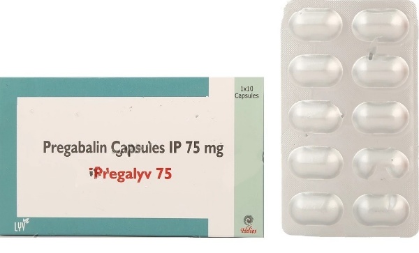 प्रेगालिव 75mg कैप्सूल