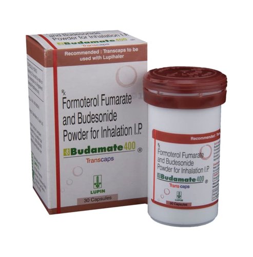 Budamate 6mcg/400mcg Transcaps 30s