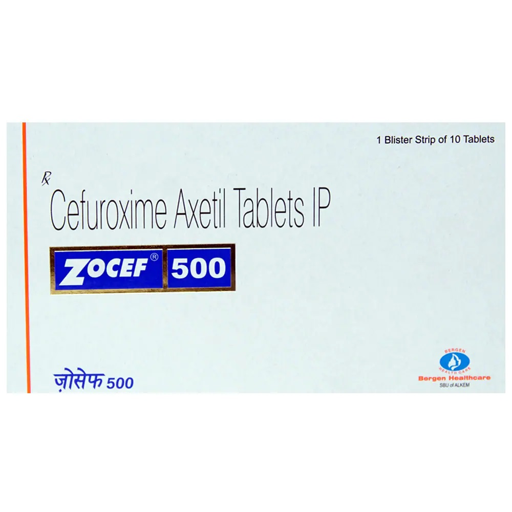 Zocef 500mg Tablet 10s