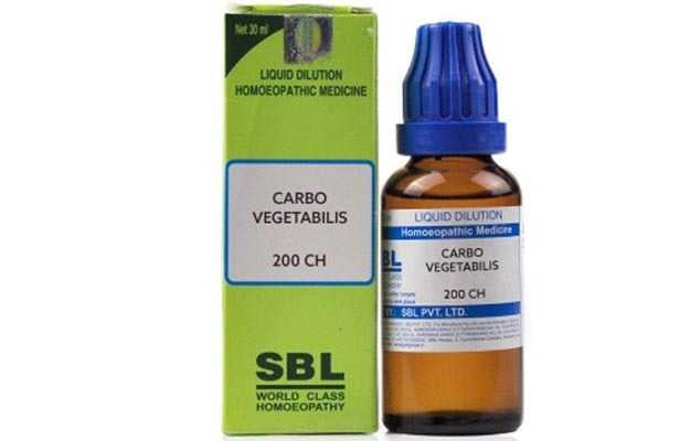 SBL Carbo Vegetabilis Dilution 200 CH