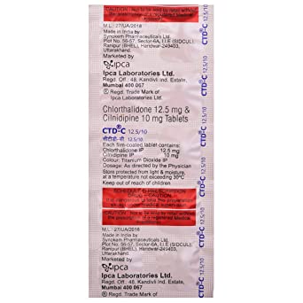 CTD-C 12.5/10 Tablet 10s