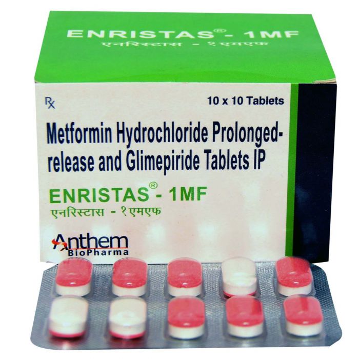 Enristas 1 MF Tablet SR 10s