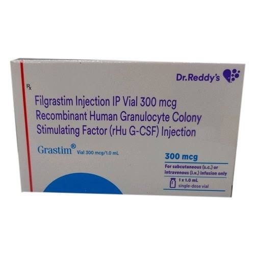 ग्रास्टिम 300mcg इंजेक्शन की शीशी 1ml