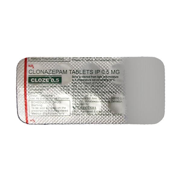 Cloze 0.5mg Tablet 10s