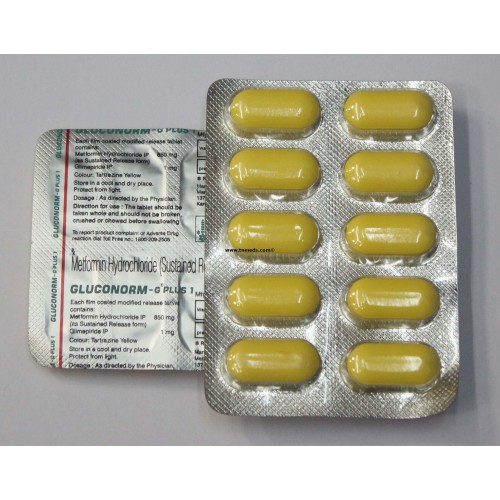 Gluconorm G Plus 1 Tablet PR 10s
