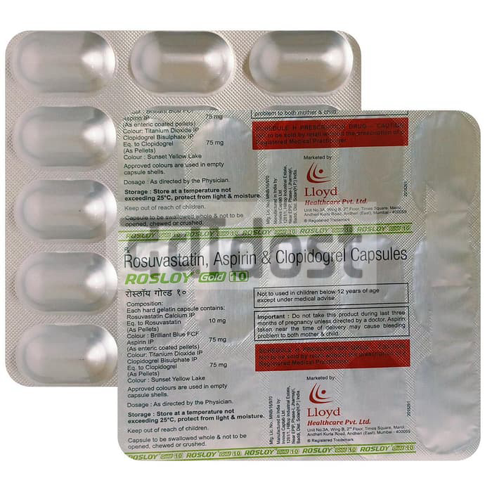 Rosloy Gold 10 Capsule 10s