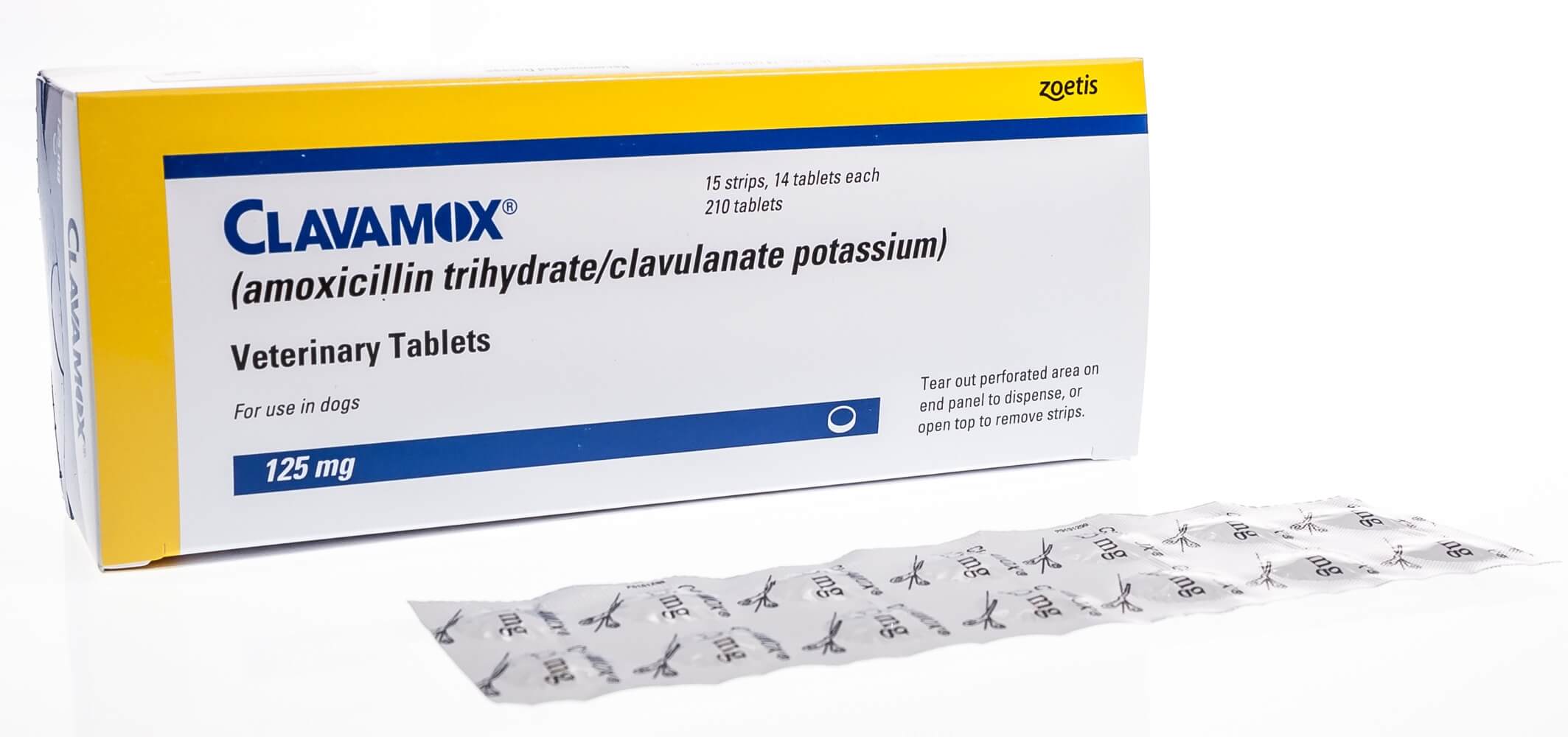 Clavamox 500mg/125mg Tablet