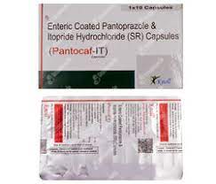 Pantocaf IT 40mg/150mg Capsule
