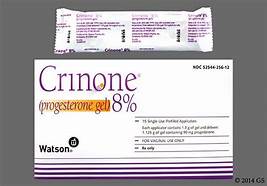 क्रिनोन 8% योनि जेल 1.125gm के बा