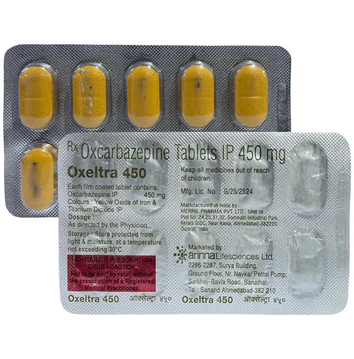 Oxeltra 450mg Tablet