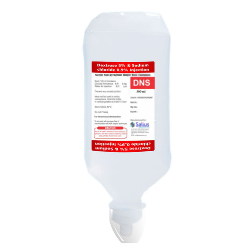 Dextrose with Normal Saline 5% Infusion 500ml