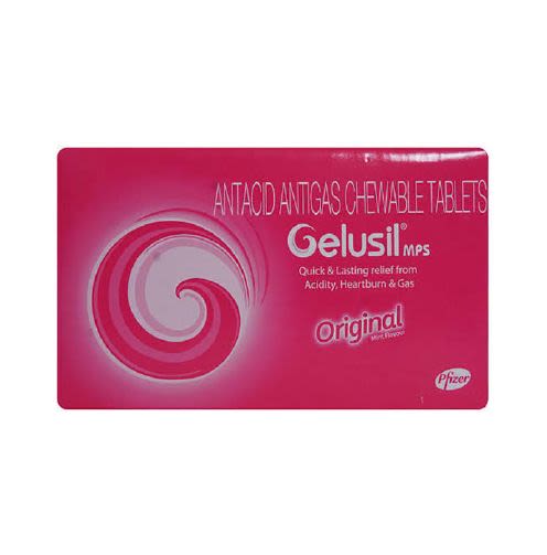 Gelusil MPS Chewable Tablet Mint 15s