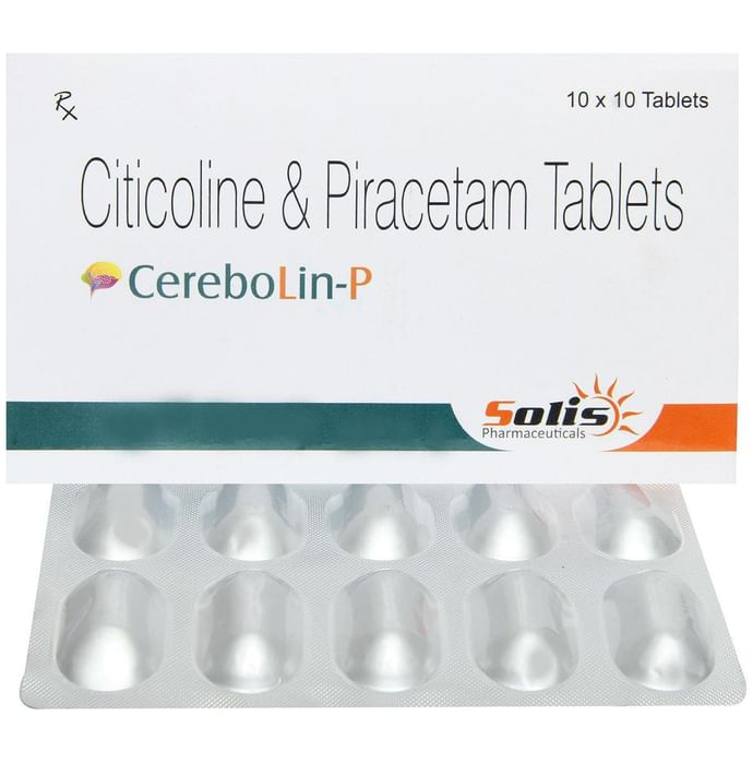 Cerebolin P 500mg/400mg Tablet
