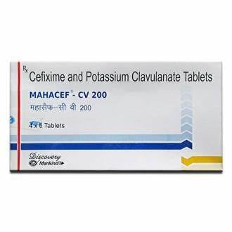 Mahacef CV 200mg/125mg Tablet 6s