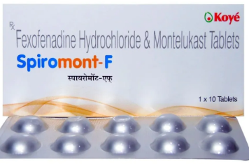 Spiromont F 180mg/10mg Tablet 10s