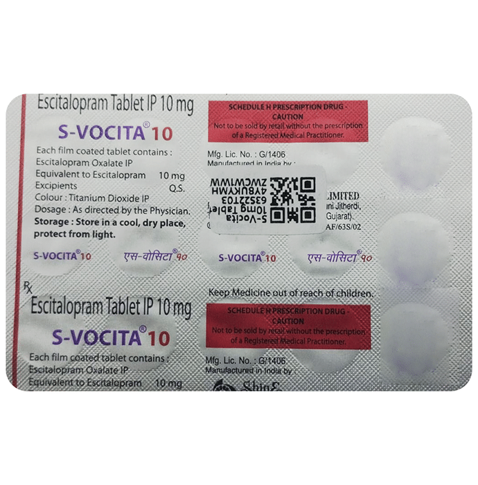 S-Vocita 10mg Tablet