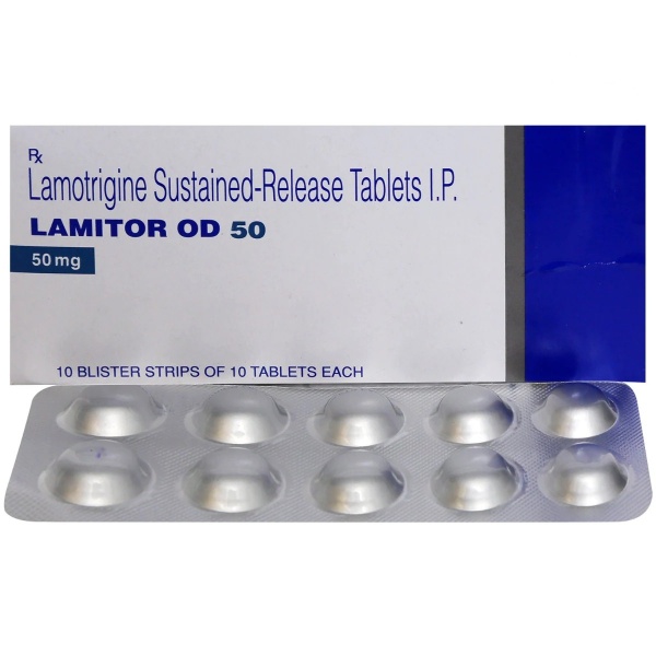 Lamitor OD 50 Tablet SR 10s