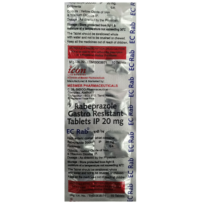 EC Rab 20mg Tablet