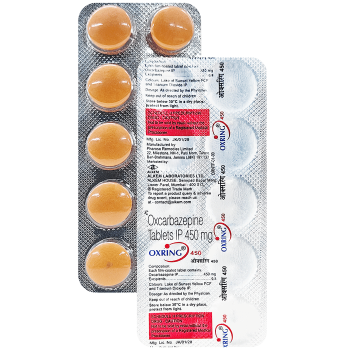 Oxring 450mg Tablet 10s