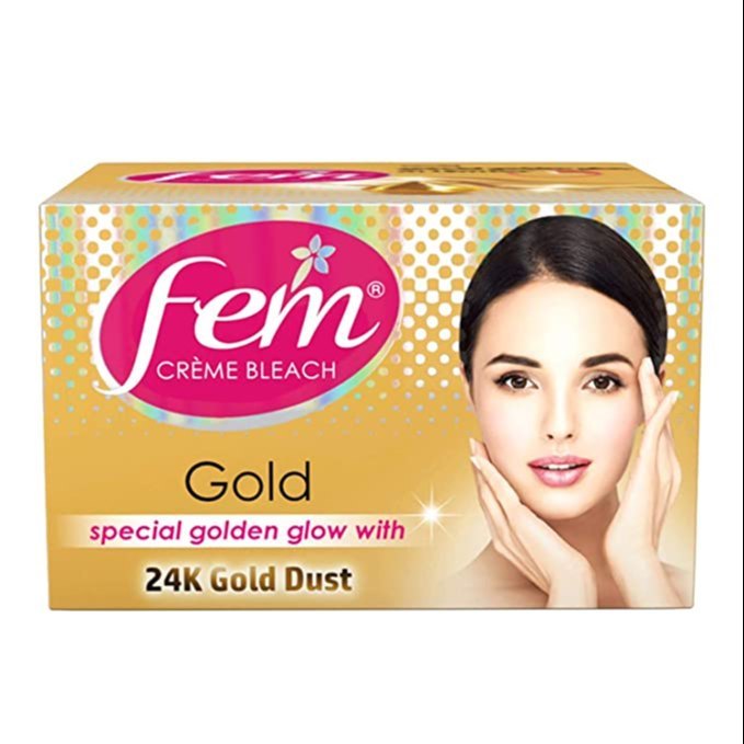 Fem Gold Cream Bleach 40GM