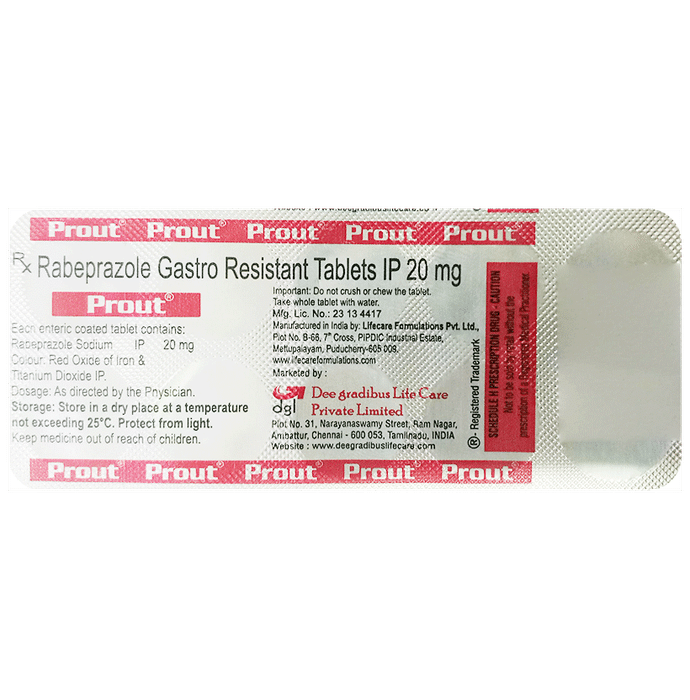 Prout 20mg Tablet