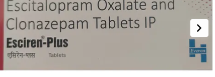 Esciren Plus 0.5mg/10mg Tablet