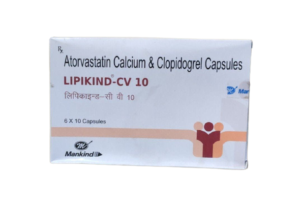 Lipikind CV 10mg/75mg Capsule 10s
