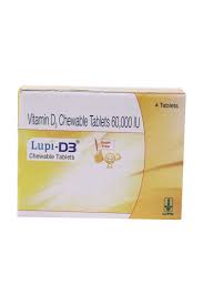 Lupi D3 60K Chewable Tablet 4s