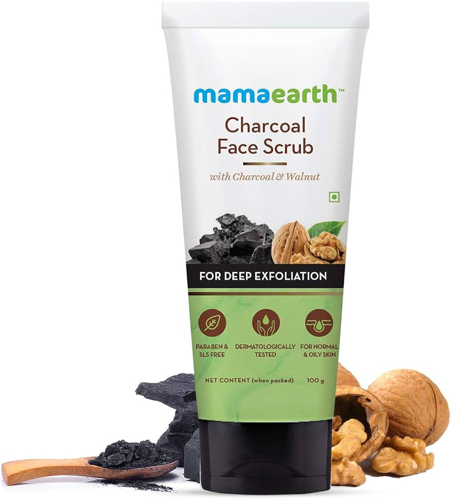 Mama Earth Charcol Face Scrub 100ml