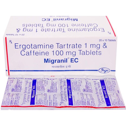 Migranil EC 100mg/1mg Tablet 10s