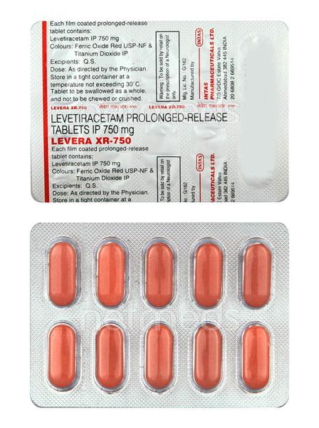 Levera XR 750mg Tablet 10s