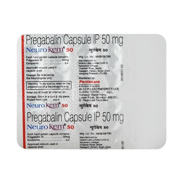 Neurokem 50 Capsule 10s