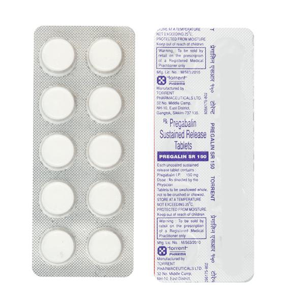 Pregalin SR 150 Tablet