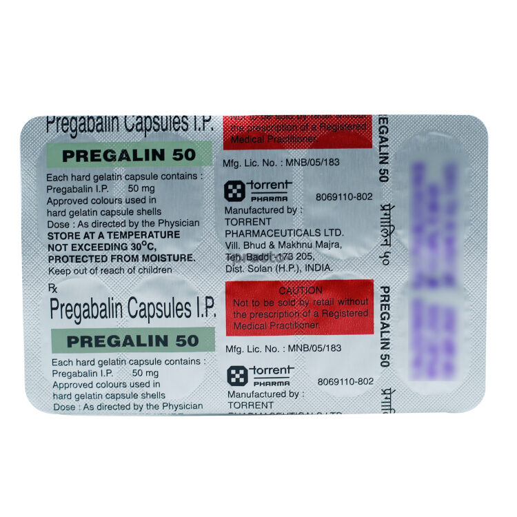 Pregalin 50 Capsule