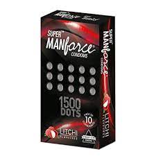 Manforce Litchi 1500dots Condom 10s