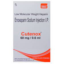 Cutenox 60mg Injection 0.6ml