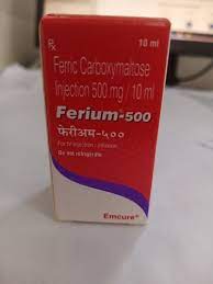 Ferium 500mg Injection 10ml