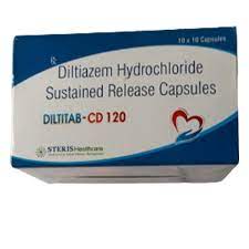 DILTITAB CD 120MG CAPSULE ER