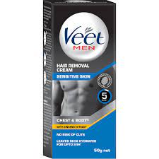 VEET MEN SENSETIVE SKIN HAIR REMOVAL CREAM 50GM