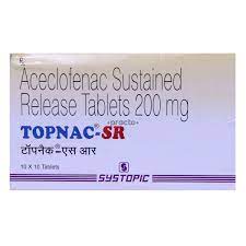 Topnac 200mg Tablet SR 10s