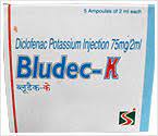Bludec K 75mg Injection 2ml