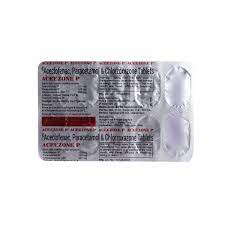 Aceezone P 100mg/325mg/250mg Tablet