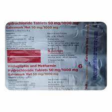 Galvamark Met 1000mg/50mg Tablet 15s