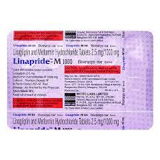 Linapride M 1000mg/2.5mg Tablet 10s