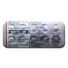 Emetil 100mg Tablet 10s