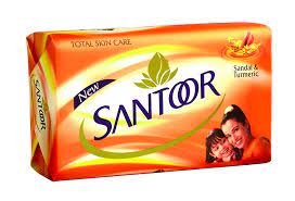 Santoor sandal & turmeric soap 100gm
