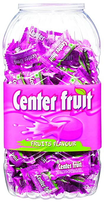 Center Fruit Chewing Gum Jar 200s