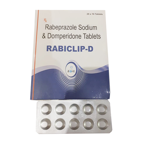 Rabiclip D 10mg/20mg Tablet