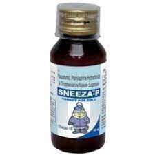 Sneeza P 1mg/125mg/2.5mg oral Suspension 60ml